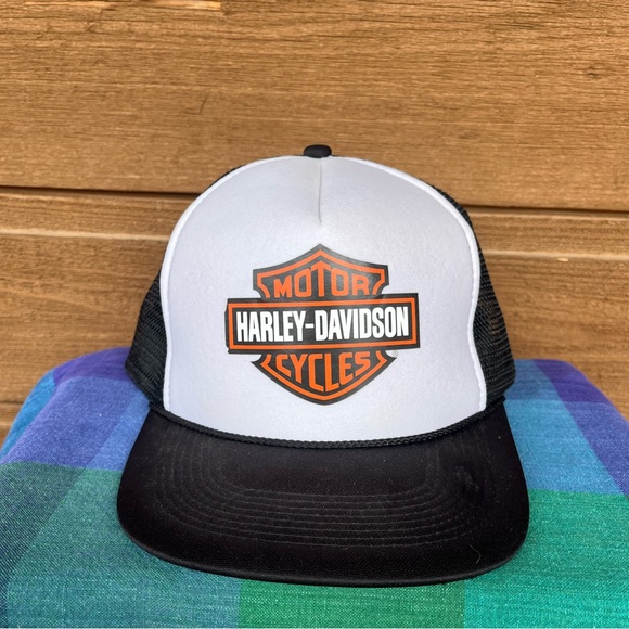 Harley Davidson motorcycles Accessories Harley Davidson Motorcycles Flat Billed Mesh Backing